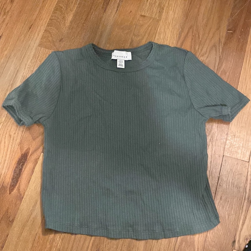 Top shop crop tshirt
